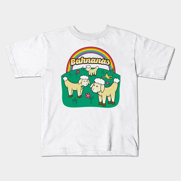 Bahnanas Kids T-Shirt by Made With Awesome